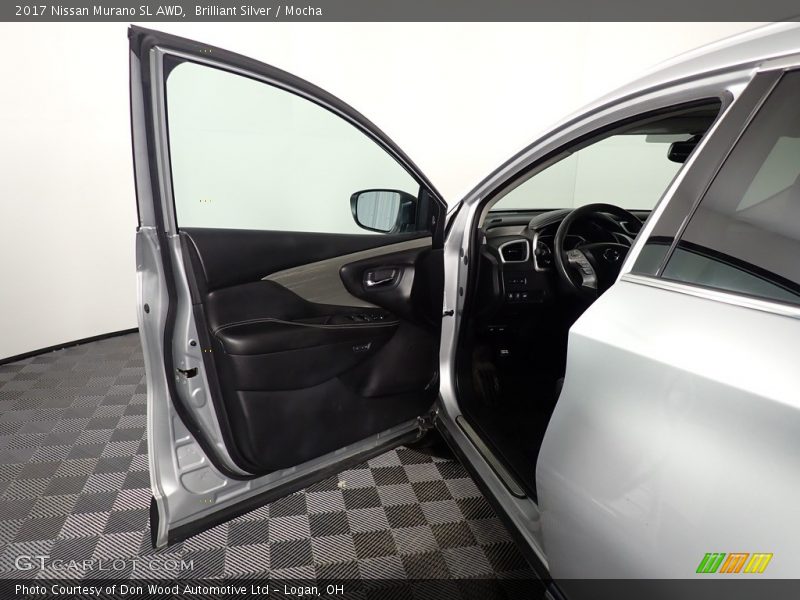 Brilliant Silver / Mocha 2017 Nissan Murano SL AWD