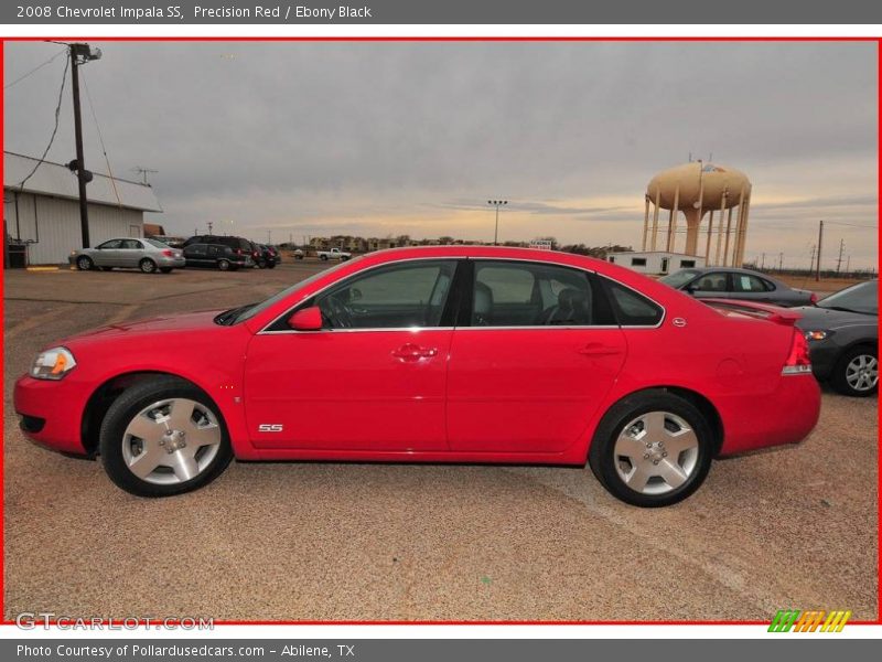 Precision Red / Ebony Black 2008 Chevrolet Impala SS