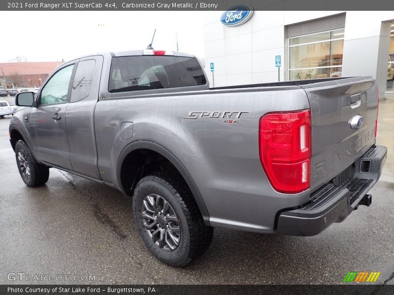 Carbonized Gray Metallic / Ebony 2021 Ford Ranger XLT SuperCab 4x4