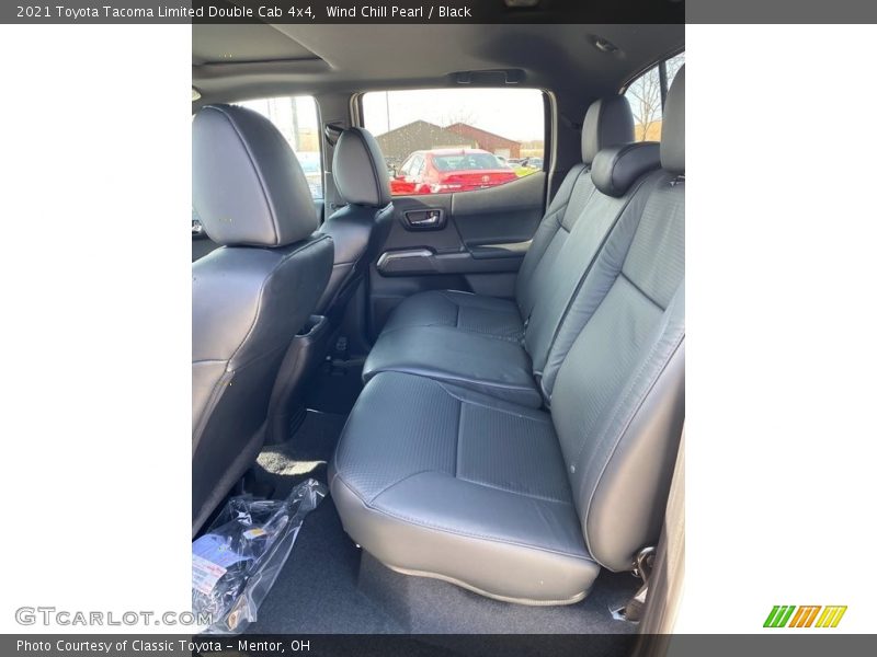 Wind Chill Pearl / Black 2021 Toyota Tacoma Limited Double Cab 4x4