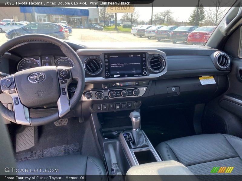 Wind Chill Pearl / Black 2021 Toyota Tacoma Limited Double Cab 4x4