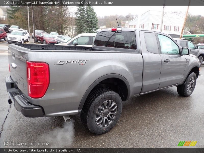 Carbonized Gray Metallic / Ebony 2021 Ford Ranger XLT SuperCab 4x4