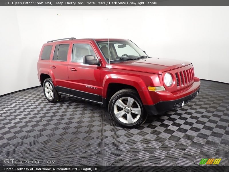 Deep Cherry Red Crystal Pearl / Dark Slate Gray/Light Pebble 2011 Jeep Patriot Sport 4x4