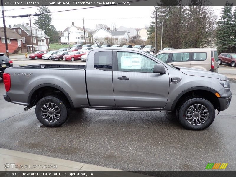 Carbonized Gray Metallic / Ebony 2021 Ford Ranger XLT SuperCab 4x4