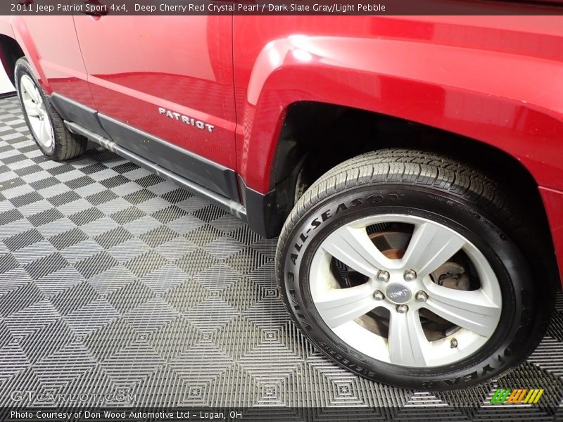 Deep Cherry Red Crystal Pearl / Dark Slate Gray/Light Pebble 2011 Jeep Patriot Sport 4x4