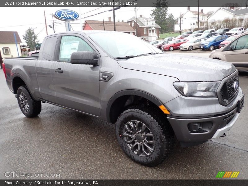Carbonized Gray Metallic / Ebony 2021 Ford Ranger XLT SuperCab 4x4