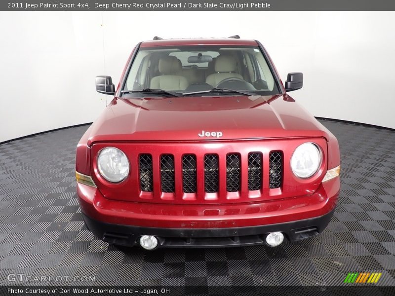 Deep Cherry Red Crystal Pearl / Dark Slate Gray/Light Pebble 2011 Jeep Patriot Sport 4x4