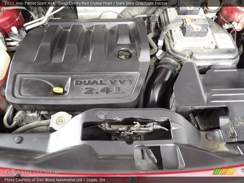 Deep Cherry Red Crystal Pearl / Dark Slate Gray/Light Pebble 2011 Jeep Patriot Sport 4x4