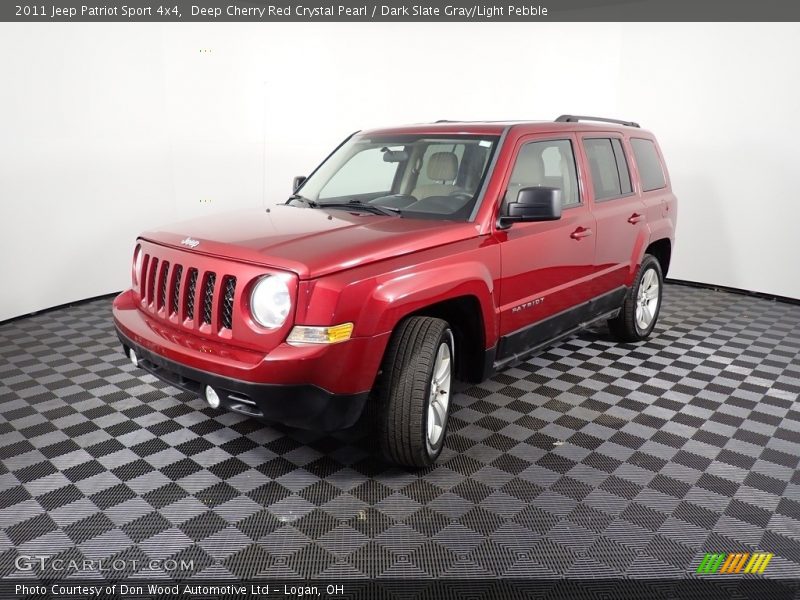 Deep Cherry Red Crystal Pearl / Dark Slate Gray/Light Pebble 2011 Jeep Patriot Sport 4x4