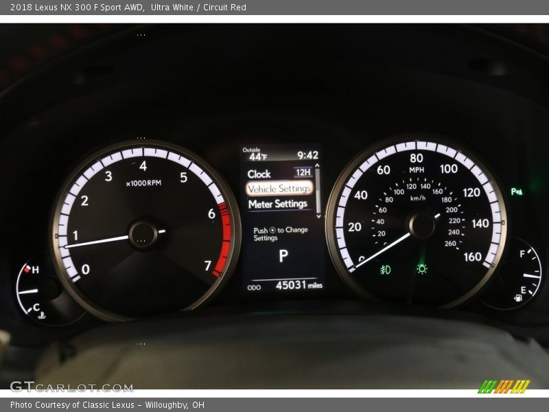 Ultra White / Circuit Red 2018 Lexus NX 300 F Sport AWD
