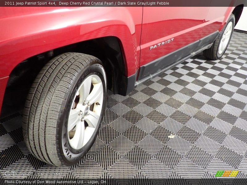 Deep Cherry Red Crystal Pearl / Dark Slate Gray/Light Pebble 2011 Jeep Patriot Sport 4x4
