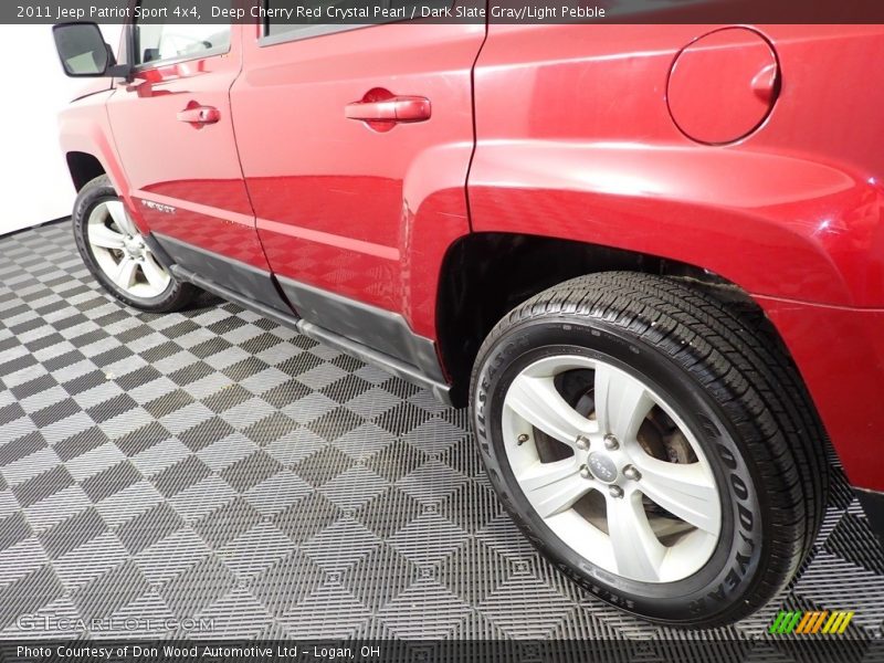 Deep Cherry Red Crystal Pearl / Dark Slate Gray/Light Pebble 2011 Jeep Patriot Sport 4x4