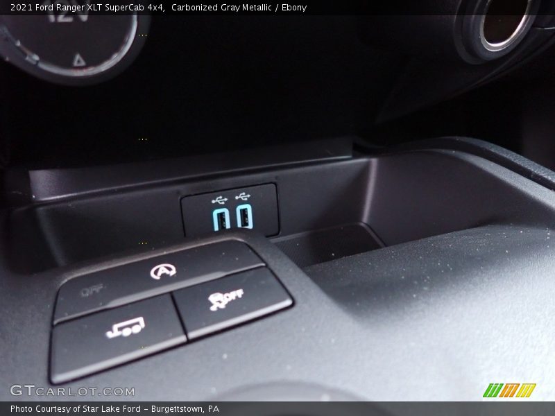 Carbonized Gray Metallic / Ebony 2021 Ford Ranger XLT SuperCab 4x4