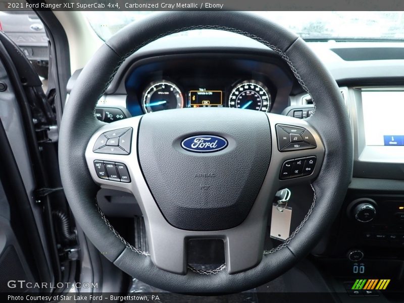 Carbonized Gray Metallic / Ebony 2021 Ford Ranger XLT SuperCab 4x4