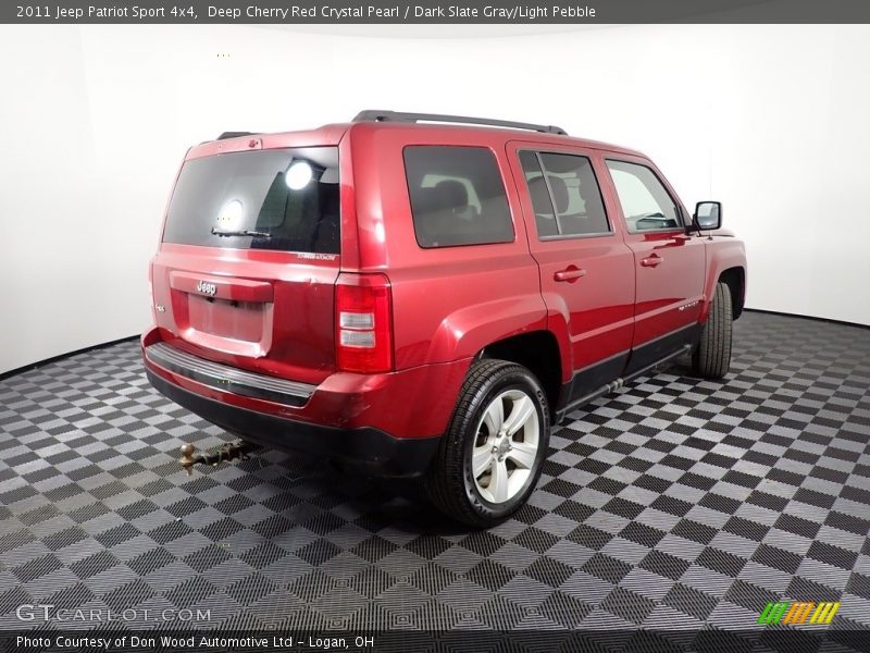 Deep Cherry Red Crystal Pearl / Dark Slate Gray/Light Pebble 2011 Jeep Patriot Sport 4x4