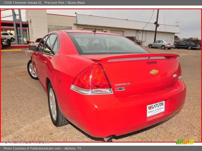 Precision Red / Ebony Black 2008 Chevrolet Impala SS