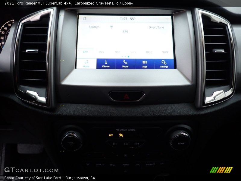 Carbonized Gray Metallic / Ebony 2021 Ford Ranger XLT SuperCab 4x4