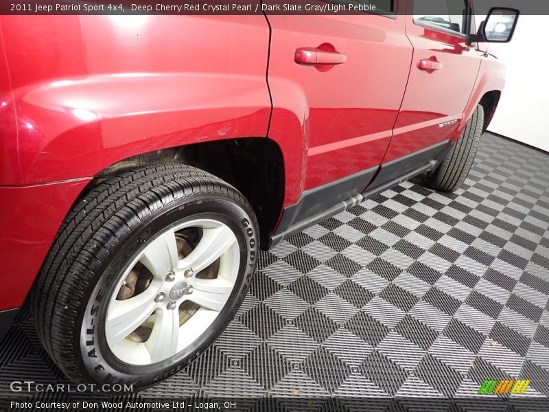 Deep Cherry Red Crystal Pearl / Dark Slate Gray/Light Pebble 2011 Jeep Patriot Sport 4x4