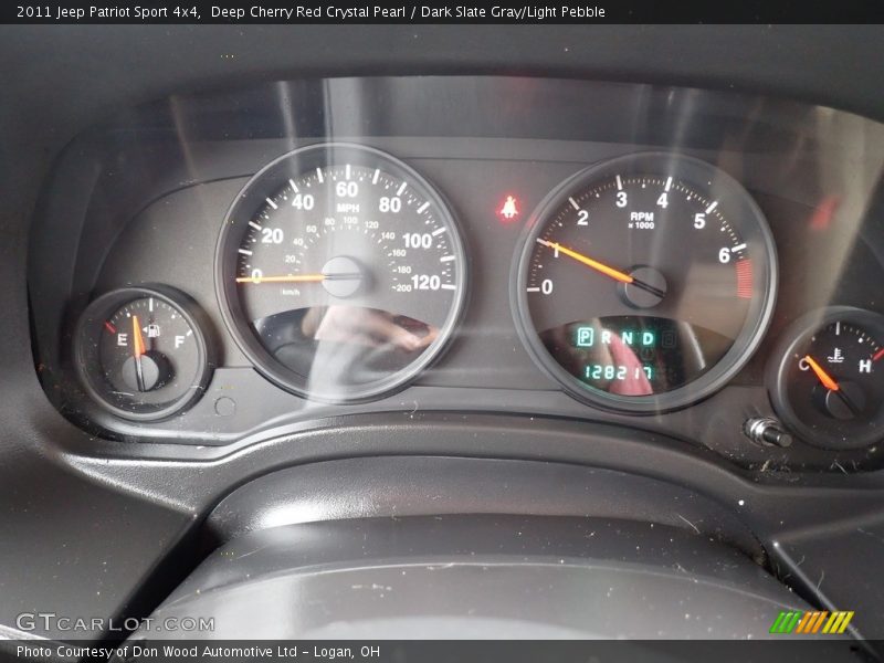 Deep Cherry Red Crystal Pearl / Dark Slate Gray/Light Pebble 2011 Jeep Patriot Sport 4x4