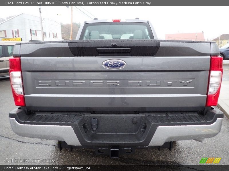 Carbonized Gray / Medium Earth Gray 2021 Ford F250 Super Duty XLT Crew Cab 4x4