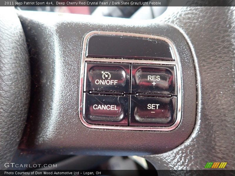 Deep Cherry Red Crystal Pearl / Dark Slate Gray/Light Pebble 2011 Jeep Patriot Sport 4x4