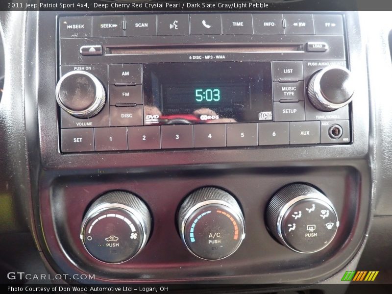Deep Cherry Red Crystal Pearl / Dark Slate Gray/Light Pebble 2011 Jeep Patriot Sport 4x4