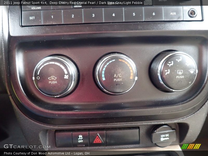 Deep Cherry Red Crystal Pearl / Dark Slate Gray/Light Pebble 2011 Jeep Patriot Sport 4x4