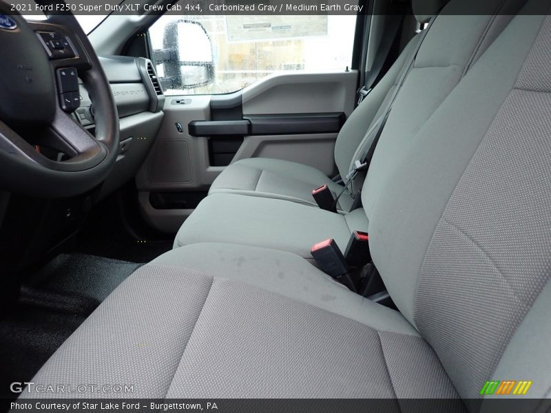 Front Seat of 2021 F250 Super Duty XLT Crew Cab 4x4