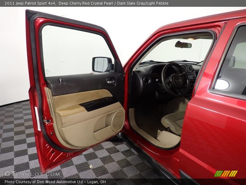 Deep Cherry Red Crystal Pearl / Dark Slate Gray/Light Pebble 2011 Jeep Patriot Sport 4x4