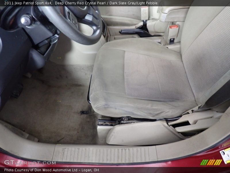 Deep Cherry Red Crystal Pearl / Dark Slate Gray/Light Pebble 2011 Jeep Patriot Sport 4x4
