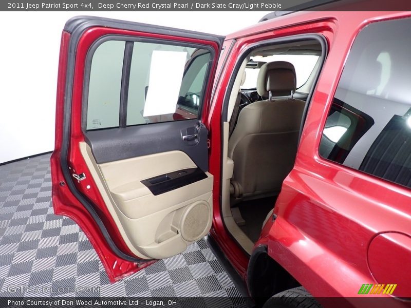 Deep Cherry Red Crystal Pearl / Dark Slate Gray/Light Pebble 2011 Jeep Patriot Sport 4x4