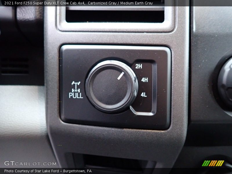 Controls of 2021 F250 Super Duty XLT Crew Cab 4x4