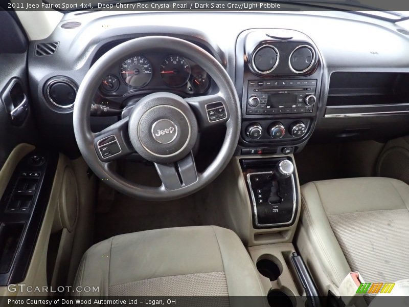 Deep Cherry Red Crystal Pearl / Dark Slate Gray/Light Pebble 2011 Jeep Patriot Sport 4x4