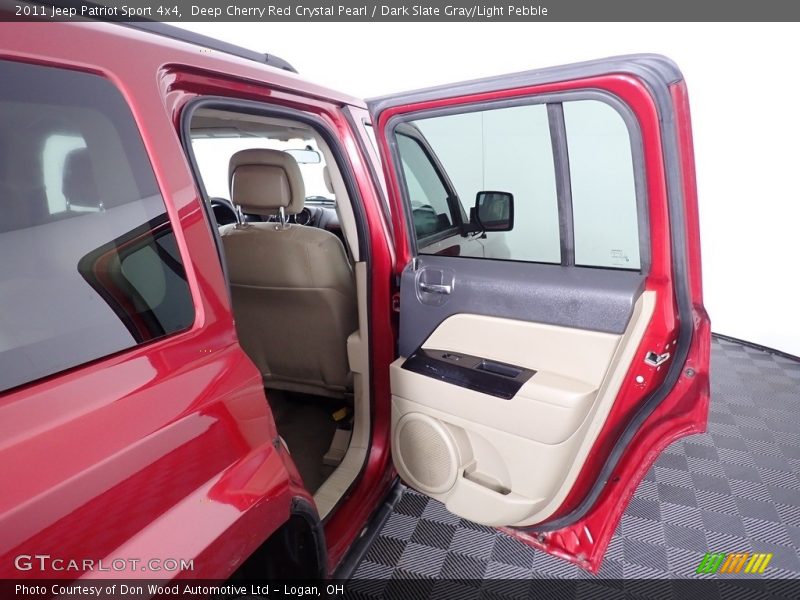 Deep Cherry Red Crystal Pearl / Dark Slate Gray/Light Pebble 2011 Jeep Patriot Sport 4x4