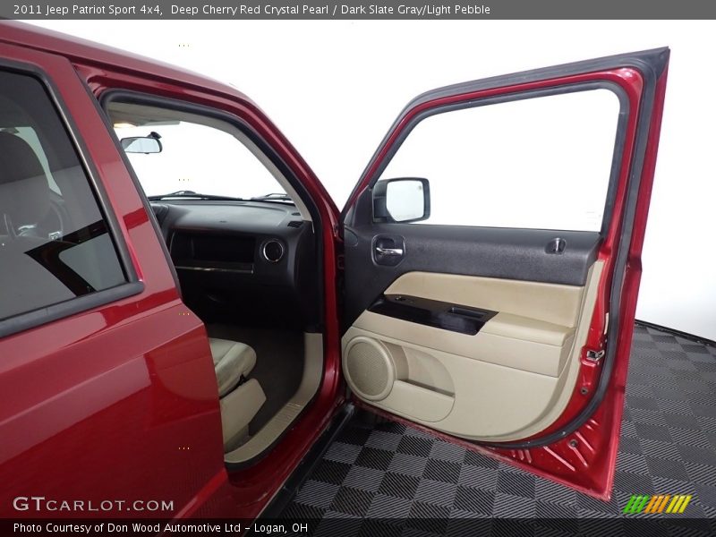 Deep Cherry Red Crystal Pearl / Dark Slate Gray/Light Pebble 2011 Jeep Patriot Sport 4x4