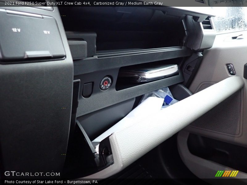 Carbonized Gray / Medium Earth Gray 2021 Ford F250 Super Duty XLT Crew Cab 4x4
