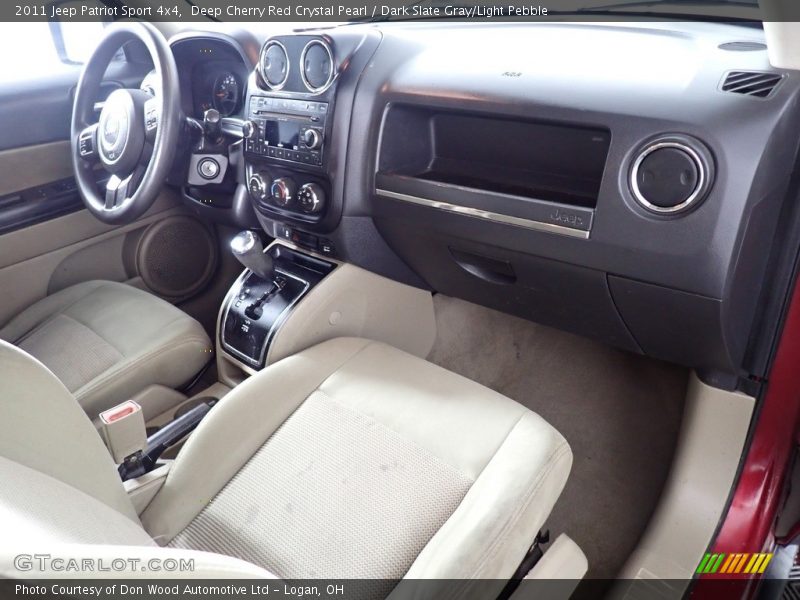 Deep Cherry Red Crystal Pearl / Dark Slate Gray/Light Pebble 2011 Jeep Patriot Sport 4x4