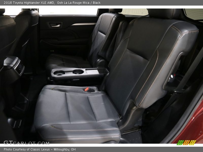 Ooh La La Rouge Mica / Black 2018 Toyota Highlander XLE AWD