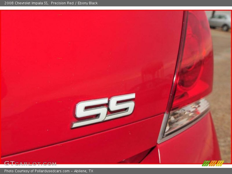Precision Red / Ebony Black 2008 Chevrolet Impala SS