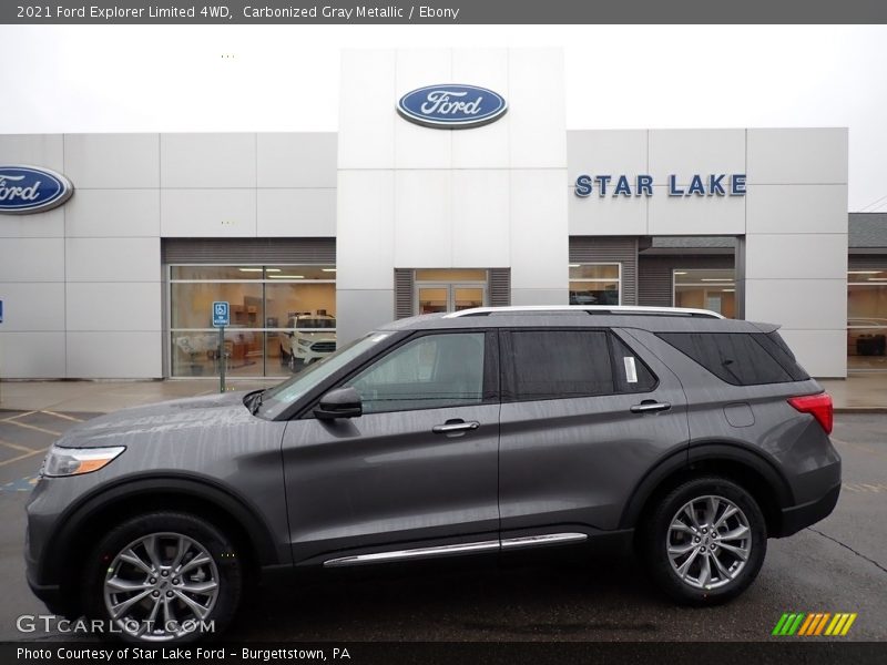 Carbonized Gray Metallic / Ebony 2021 Ford Explorer Limited 4WD