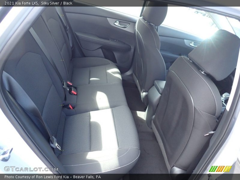 Silky Silver / Black 2021 Kia Forte LXS