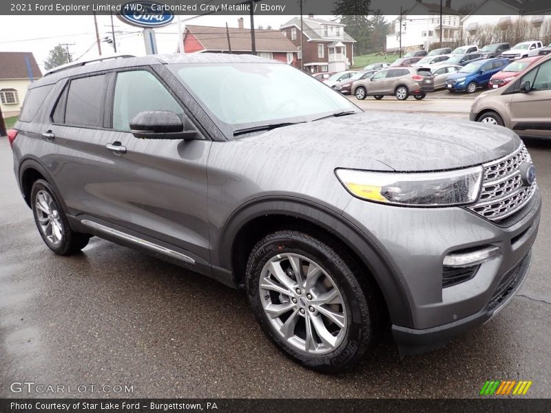 Carbonized Gray Metallic / Ebony 2021 Ford Explorer Limited 4WD