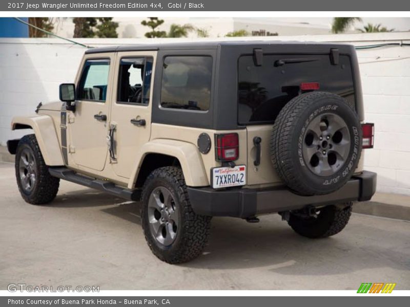 Gobi / Black 2017 Jeep Wrangler Unlimited Freedom Edition 4x4