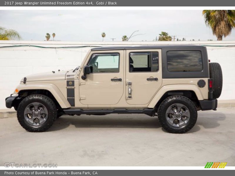 Gobi / Black 2017 Jeep Wrangler Unlimited Freedom Edition 4x4