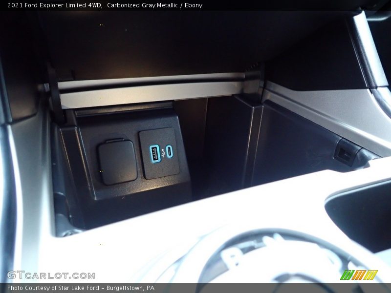 Carbonized Gray Metallic / Ebony 2021 Ford Explorer Limited 4WD