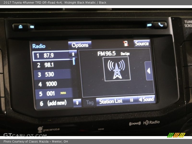 Midnight Black Metallic / Black 2017 Toyota 4Runner TRD Off-Road 4x4