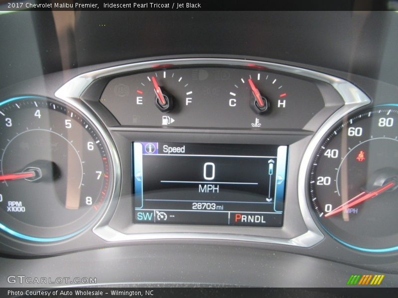 Iridescent Pearl Tricoat / Jet Black 2017 Chevrolet Malibu Premier