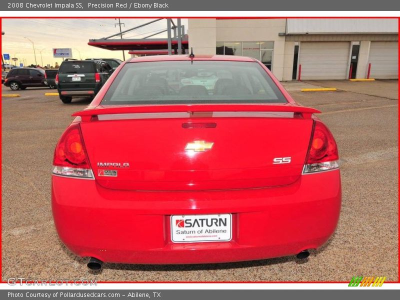 Precision Red / Ebony Black 2008 Chevrolet Impala SS