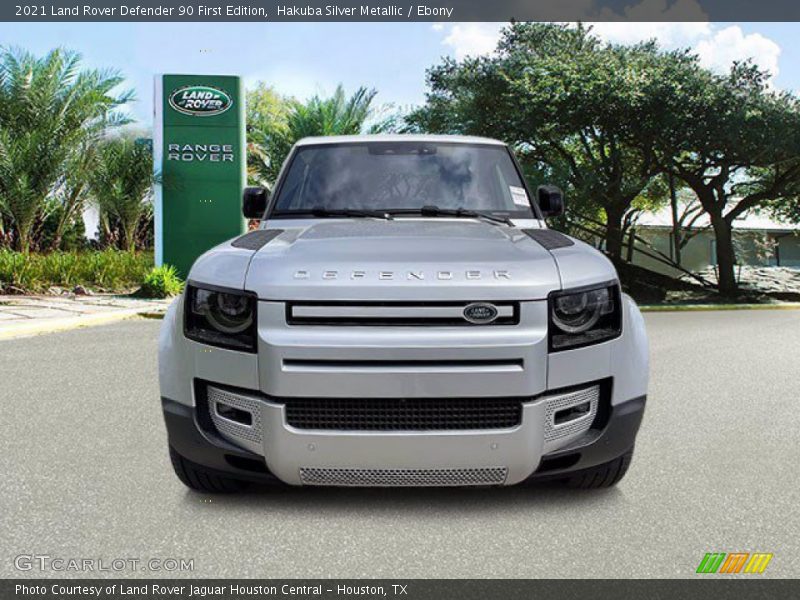 Hakuba Silver Metallic / Ebony 2021 Land Rover Defender 90 First Edition