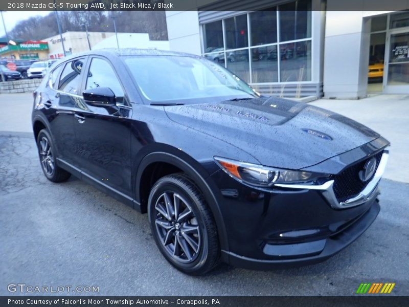 Jet Black Mica / Black 2018 Mazda CX-5 Touring AWD